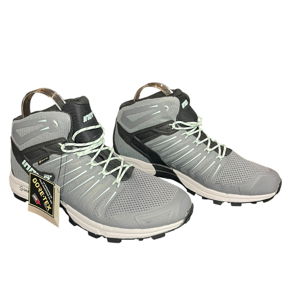 INOV-8 Women's Roclite G 345 GTX Hiking Boot Sneaker Gray Size 9.5 EU 40.5 New